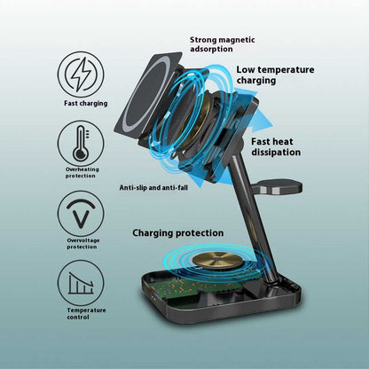 Base di ricarica multifunzione - 3 in 1